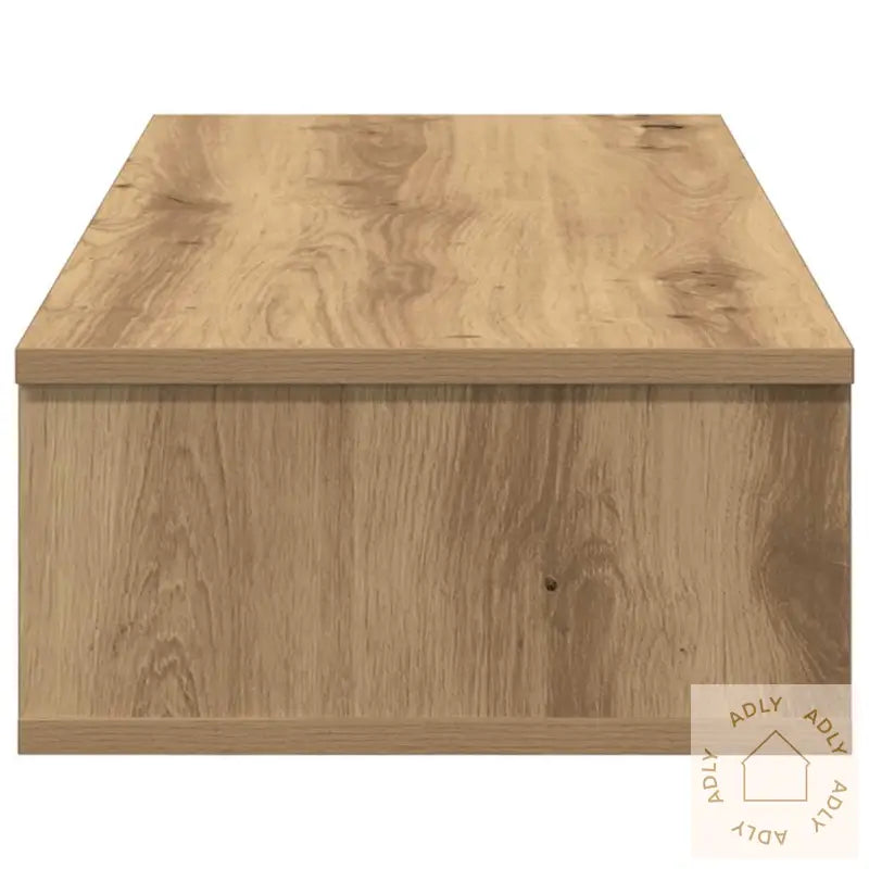 Vegghylle Med Skuffer Artisian Eik 80X31X17 Cm Konstruert Tre