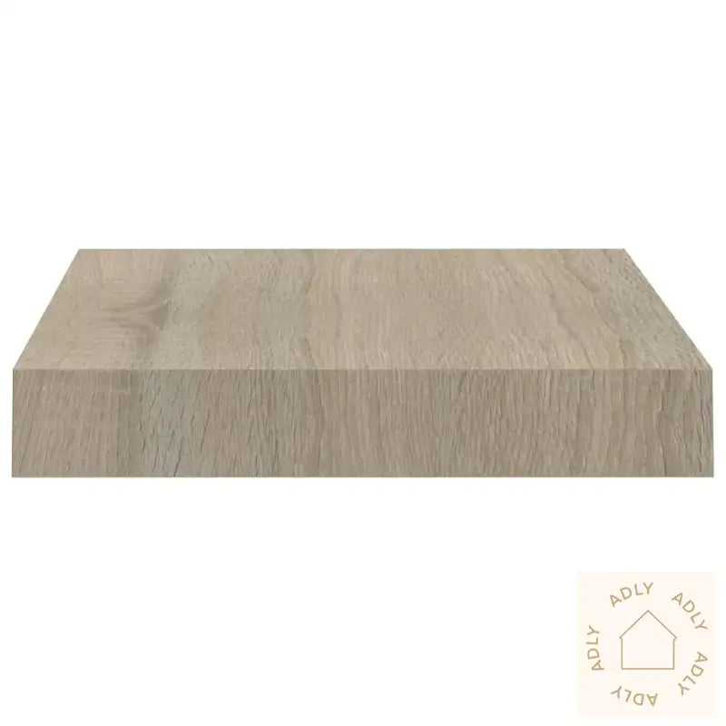 Flytende Vegghyller 4 Stk Eik 23X23,5X3,8 Cm Mdf