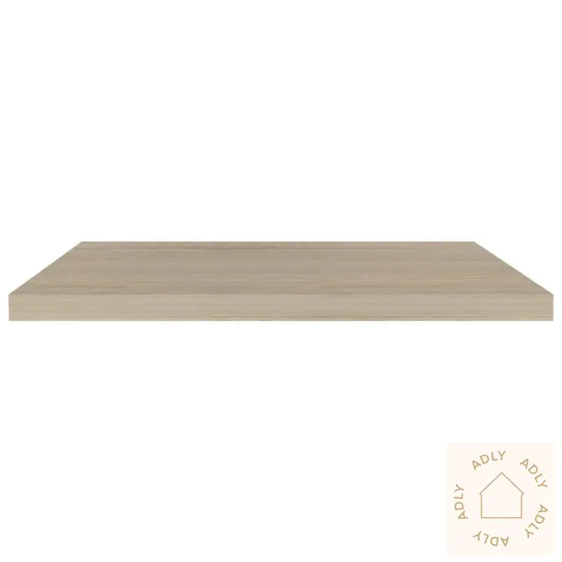 Flytende Vegghyller 2 Stk Eik 80X23,5X3,8 Cm Mdf