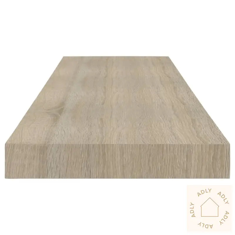 Flytende Vegghyller 2 Stk Eik 80X23,5X3,8 Cm Mdf