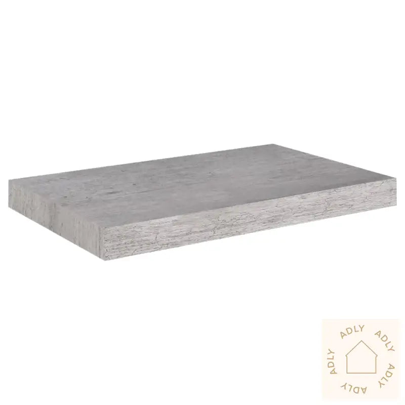Flytende Vegghyller 4 Stk Betonggrå 50X23X3,8 Cm Mdf