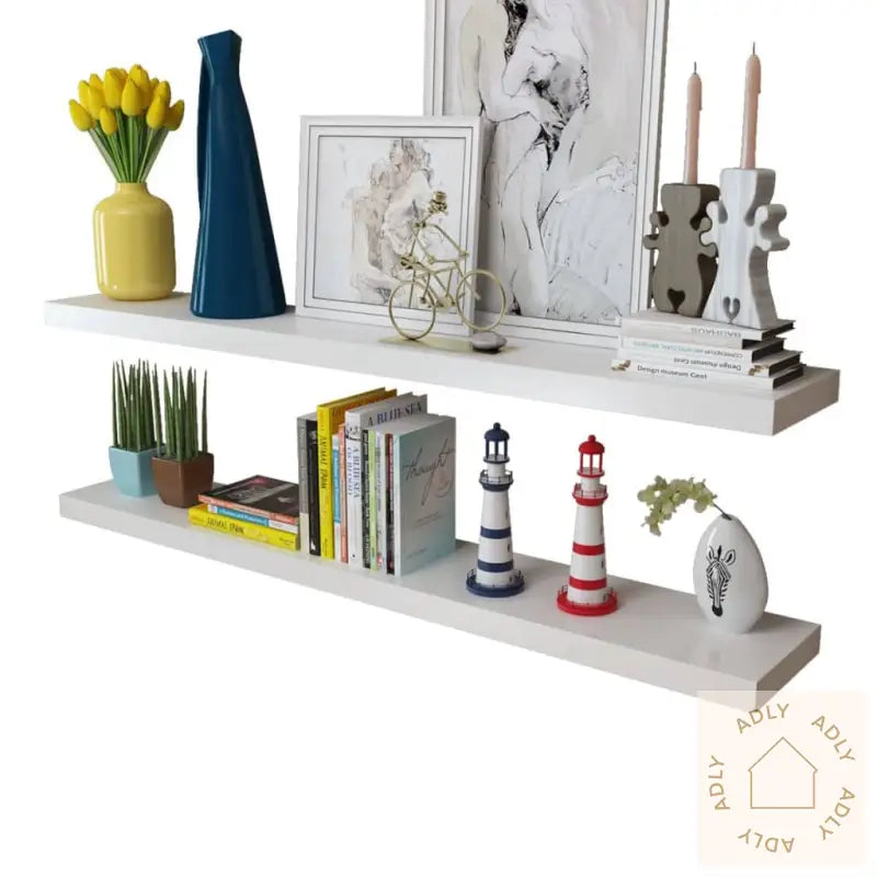 Vegghyller 4 Stk Hvit 120 Cm