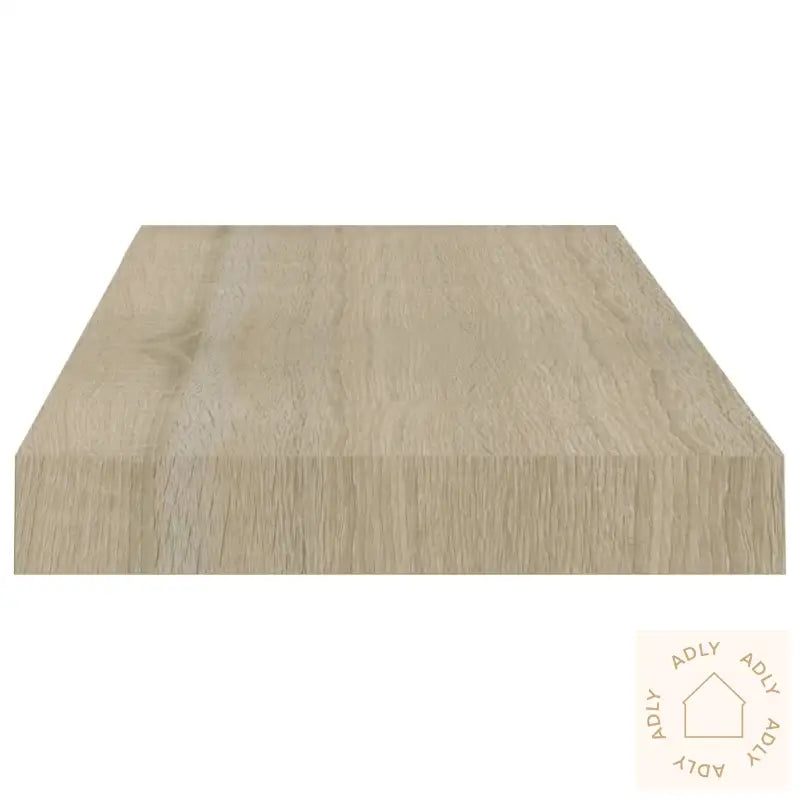 Flytende Vegghyller 2 Stk Eik 50X23X3,8 Cm Mdf