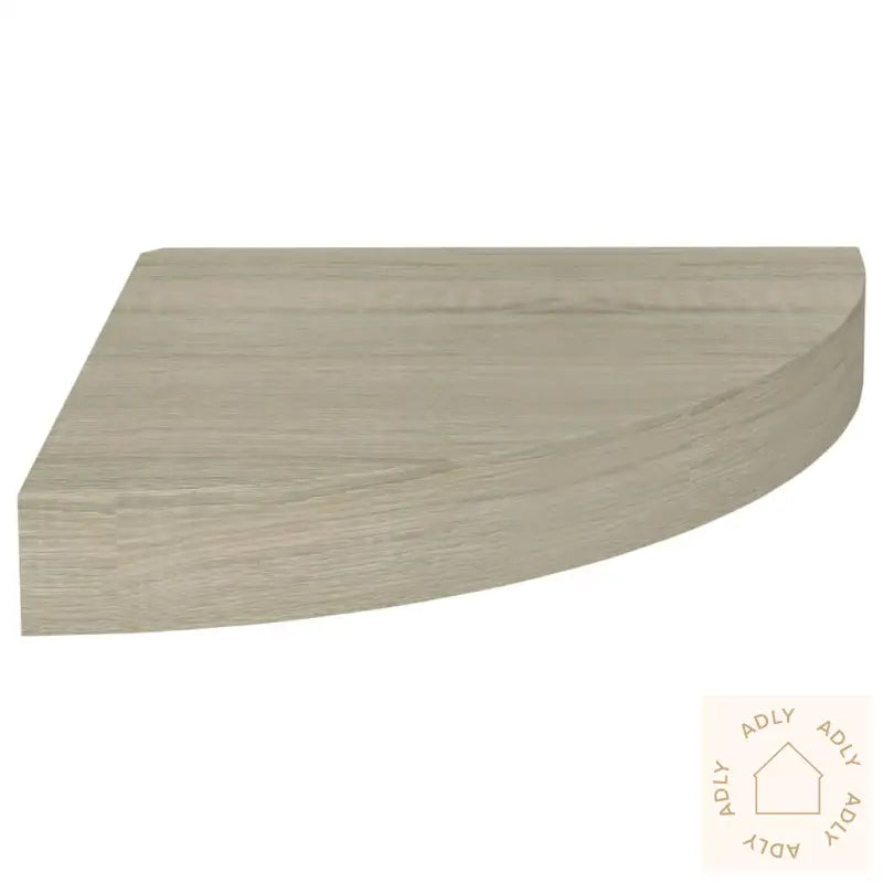Flytende Vegghyller 4 Stk Eik 25X25X3,8 Cm Mdf