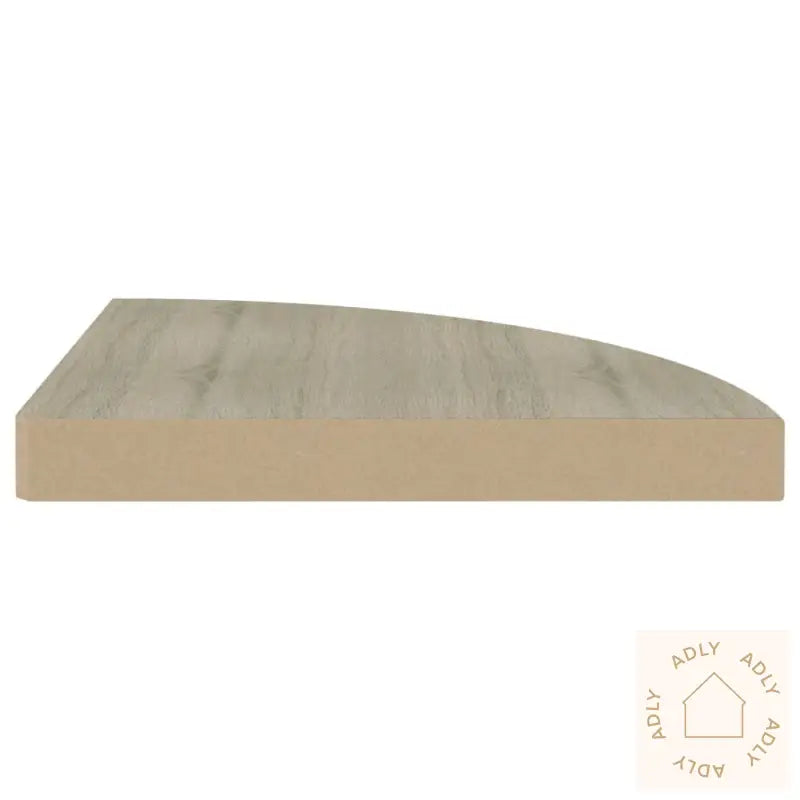 Flytende Vegghyller 4 Stk Eik 35X35X3,8 Cm Mdf