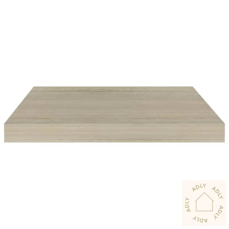 Flytende Vegghyller 2 Stk Eik 50X23X3,8 Cm Mdf