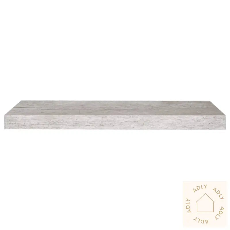 Flytende Vegghyller 4 Stk Betonggrå 60X23,5X3,8 Cm Mdf
