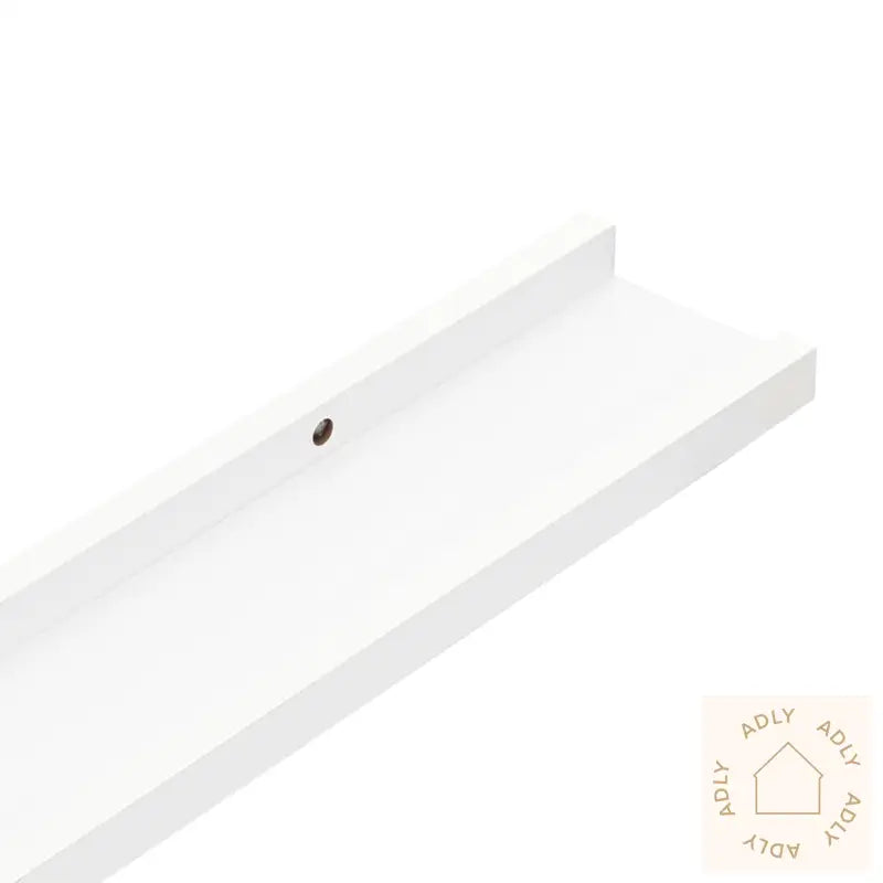 Vegghyller 4 Stk Hvit 60X9X3 Cm