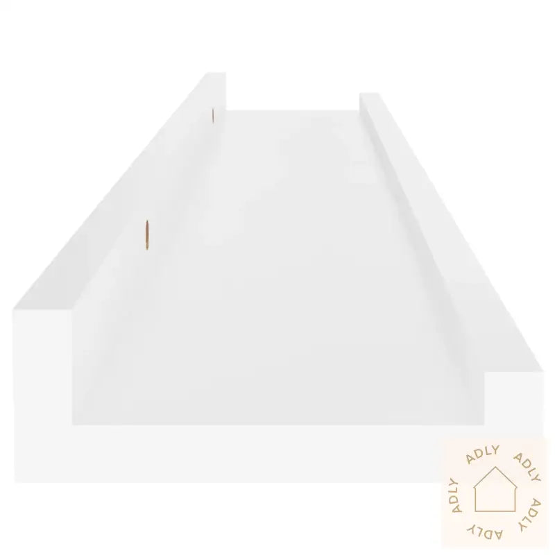 Vegghyller 4 Stk Hvit 60X9X3 Cm