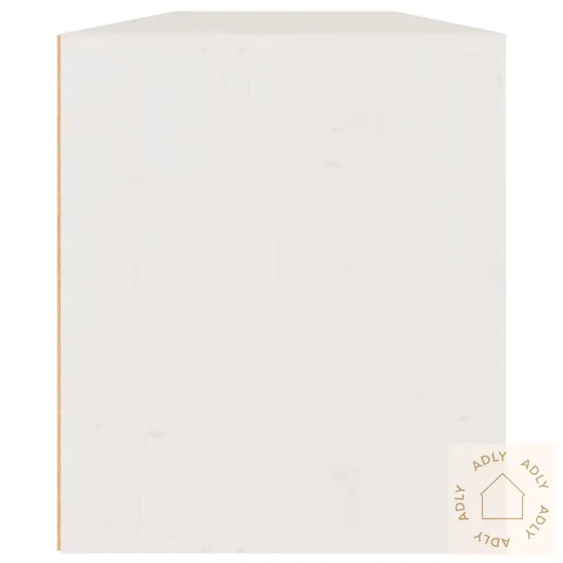 Veggskap 2 Stk Hvit 60X30X35 Cm Heltre Furu