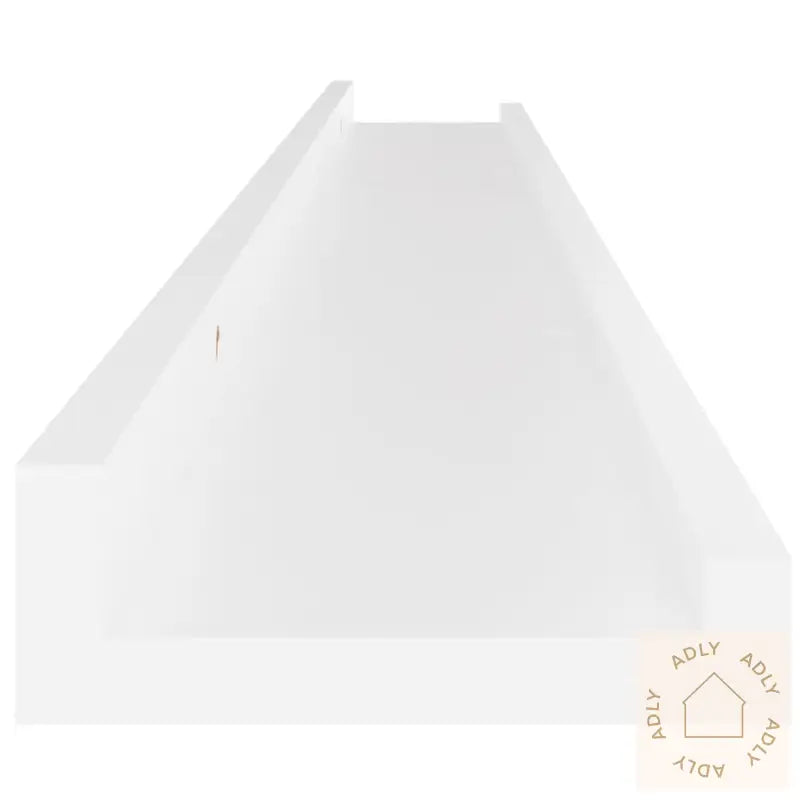 Vegghyller 4 Stk Hvit 100X9X3 Cm