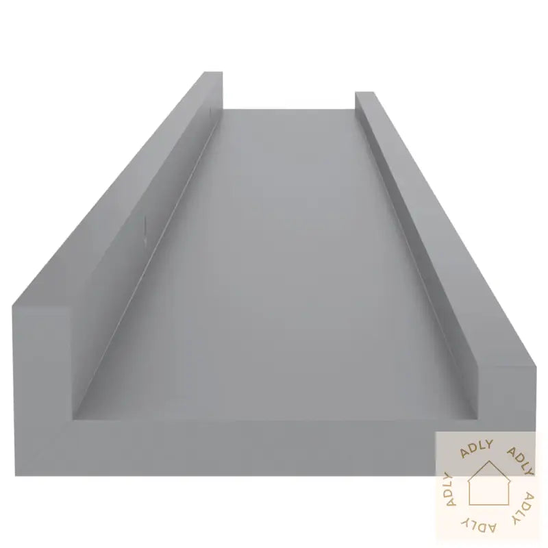 Vegghyller 4 Stk Grå 60X9X3 Cm