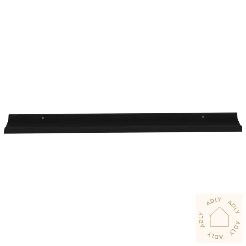 Vegghyller 2 Stk Svart 115X9X3 Cm