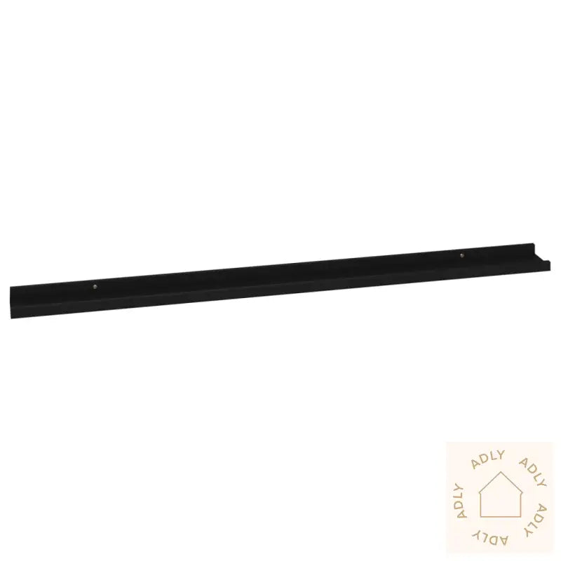 Vegghyller 2 Stk Svart 115X9X3 Cm