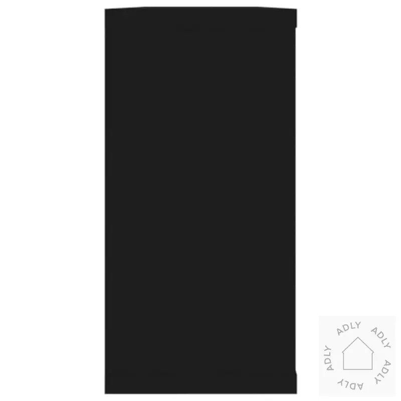 Vegghyller Kubeformet 4 Stk Svart 100X15X30 Cm Konstruert Tre