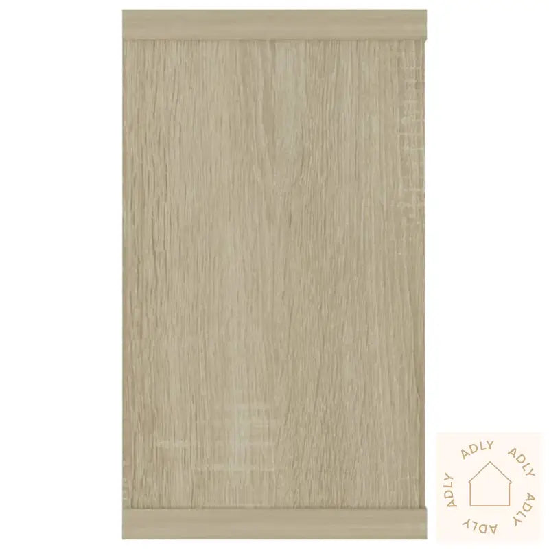 Vegghyller Kube 2 Stk Sonoma Eik 80X15X26,5 Cm Konstruert Tre