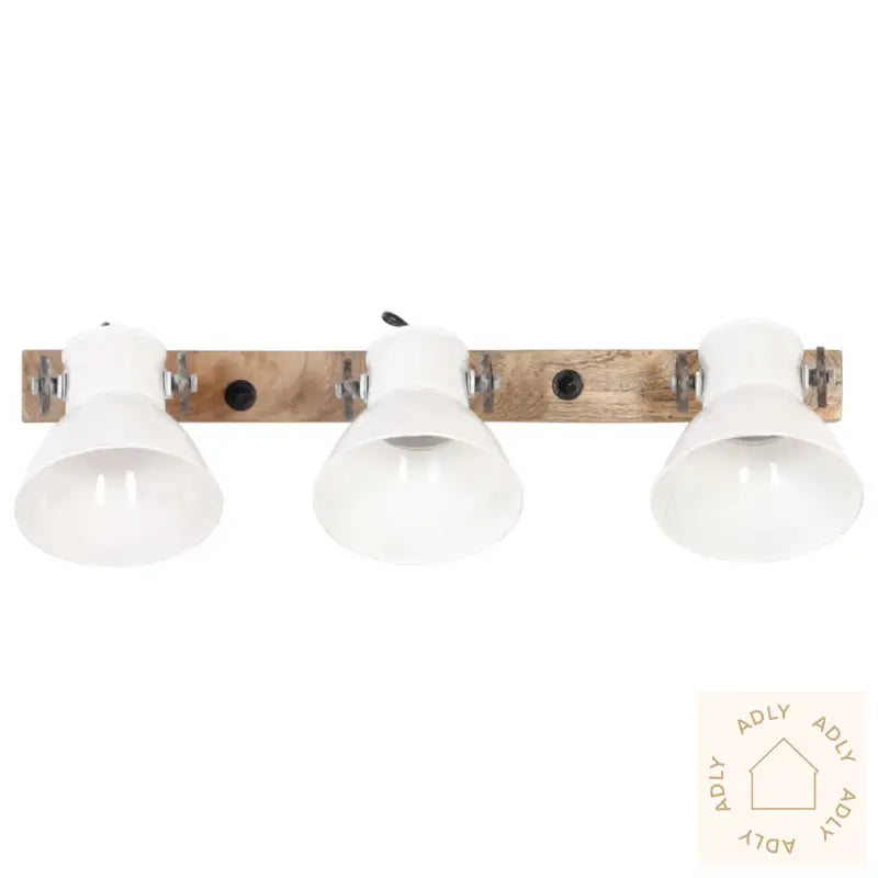 Industriell Vegglampe Hvit 65X25 Cm E27