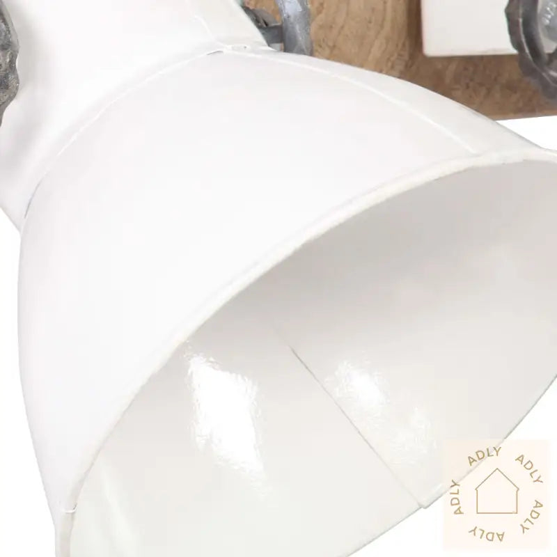 Industriell Vegglampe Hvit 65X25 Cm E27