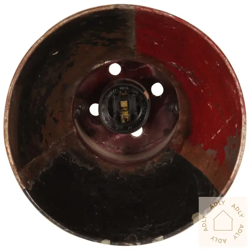 Vegglampe I Industriell Stil Flerfarget Rund E27