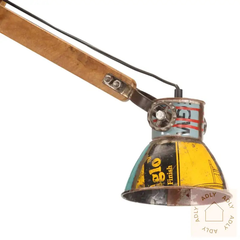 Vegglampe I Industriell Stil Flerfarget Rund E27