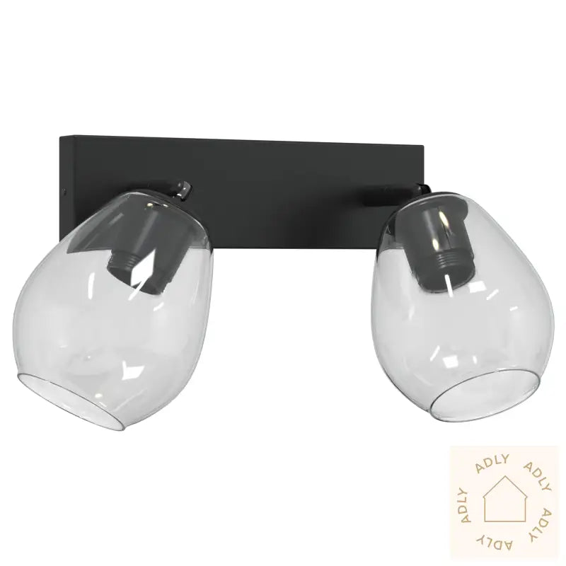 Taklamper Med Justerbar Glasskjerm Anthracite E27