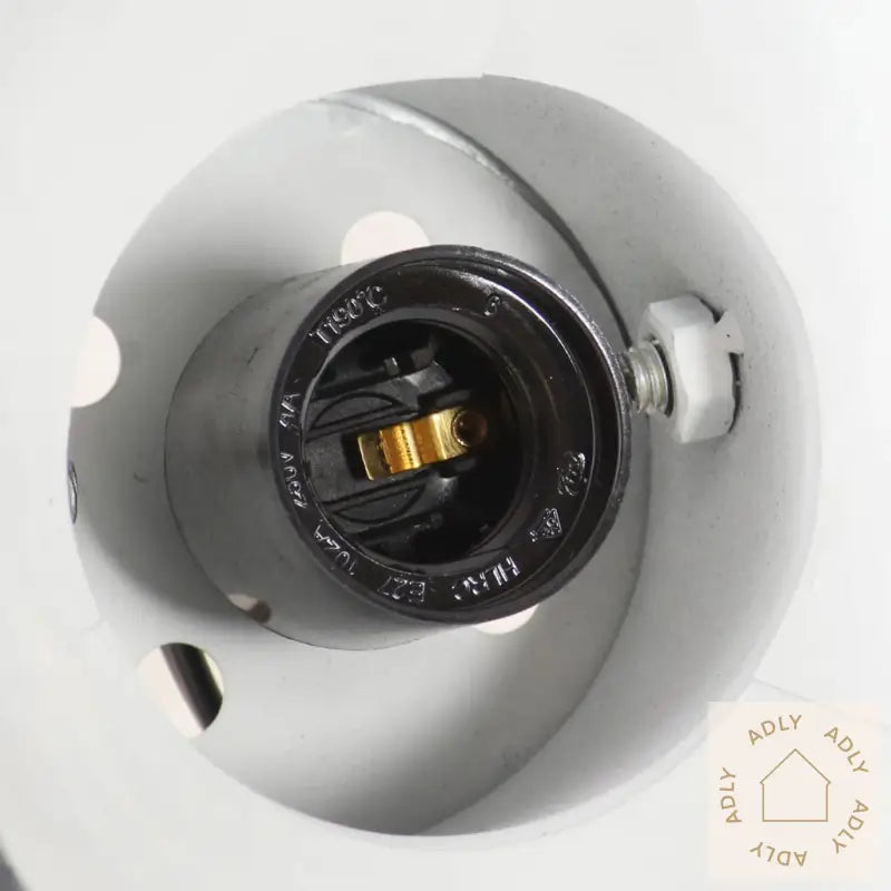 Industrielle Vegg-/Taklamper 2 Stk Svart 20X25 Cm E27