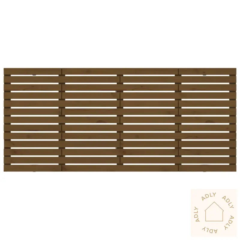 Veggmontert Hodegavl Honningbrun 206X3X91,5 Cm Heltre Furu