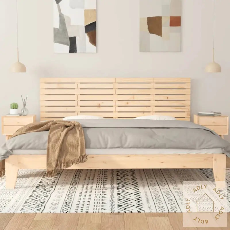 Veggmontert Hodegavl 206X3X63 Cm Heltre Furu