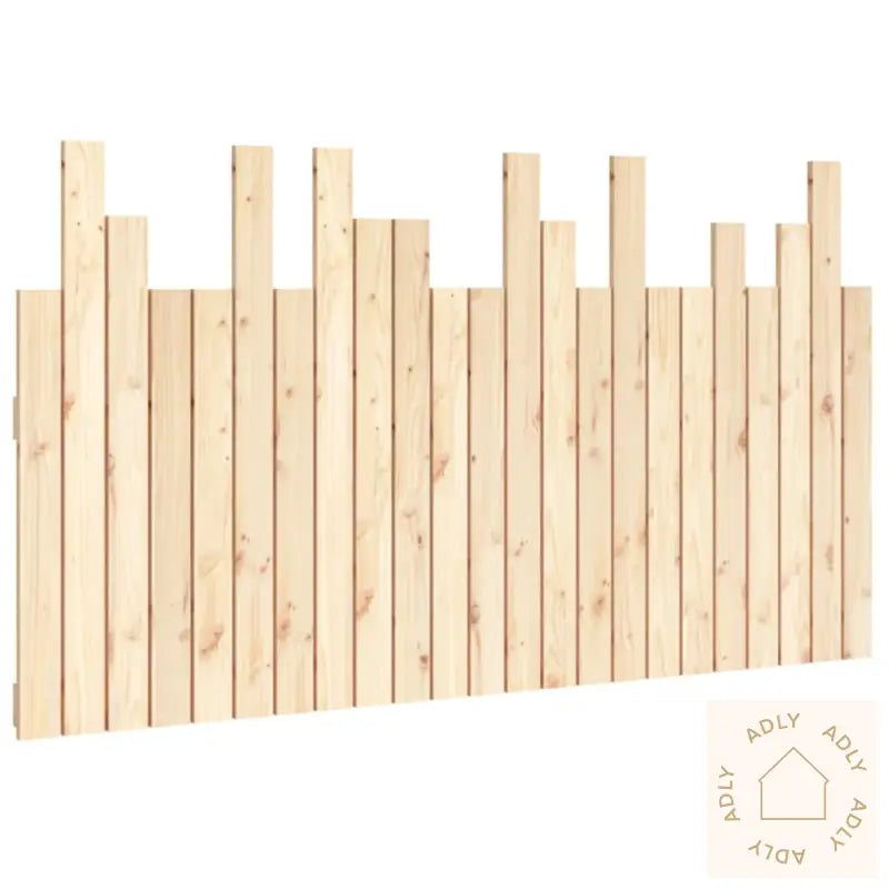 Veggmontert Sengegavl 146,5X3X80 Cm Heltre Furu