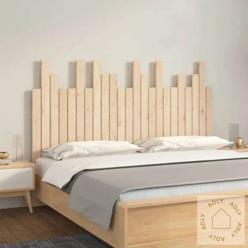 Veggmontert Sengegavl 146,5X3X80 Cm Heltre Furu