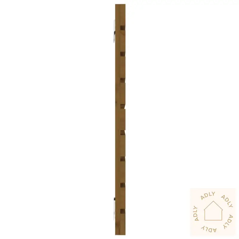 Veggmontert Hodegavl Honningbrun 146X3X63 Cm Heltre Furu