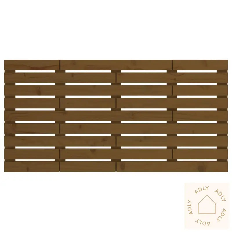 Veggmontert Hodegavl Honningbrun 146X3X63 Cm Heltre Furu