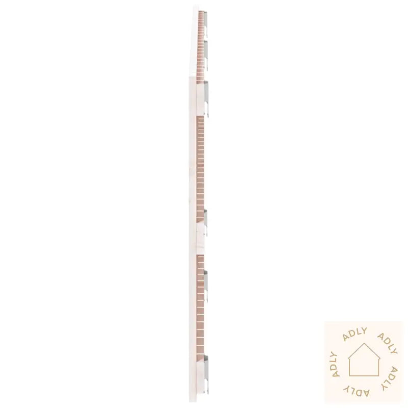 Veggmontert Sengegavl Hvit 159,5X3X60 Cm Heltre Furu