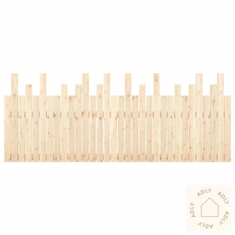 Veggmontert Sengegavl 204X3X80 Cm Heltre Furu