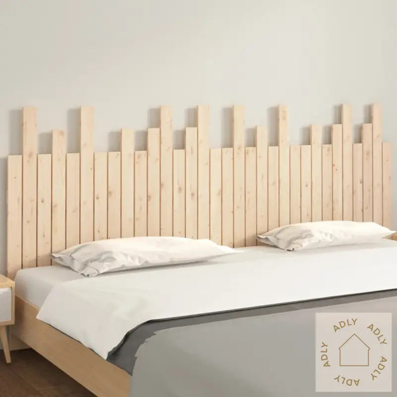 Veggmontert Sengegavl 204X3X80 Cm Heltre Furu