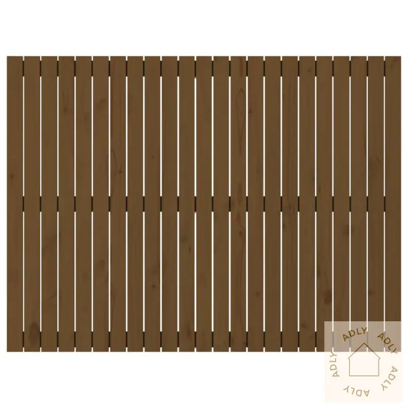 Veggmontert Hodegavl Honningbrun 146,5X3X110 Cm Heltre Furu