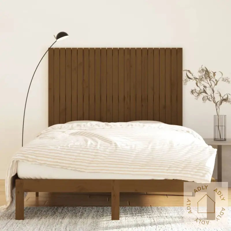 Veggmontert Hodegavl Honningbrun 146,5X3X110 Cm Heltre Furu