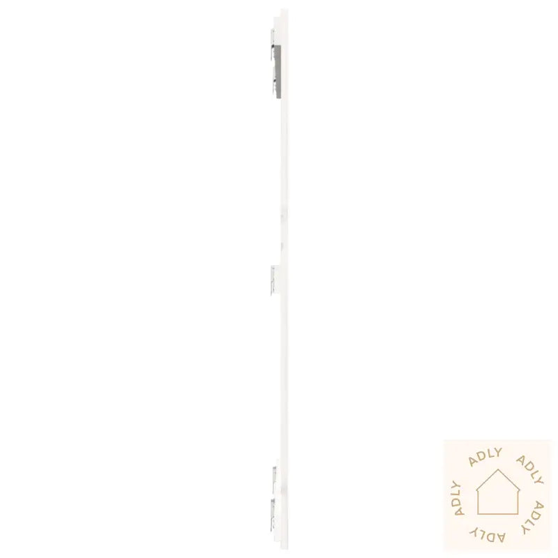 Veggmontert Sengegavl Hvit 82,5X3X110 Cm Heltre Furu