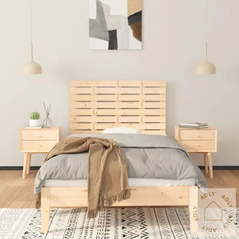 Veggmontert Hodegavl 96X3X63 Cm Heltre Furu