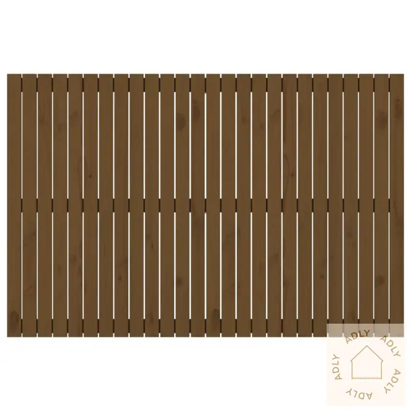 Veggmontert Hodegavl Honningbrun 166X3X110 Cm Heltre Furu