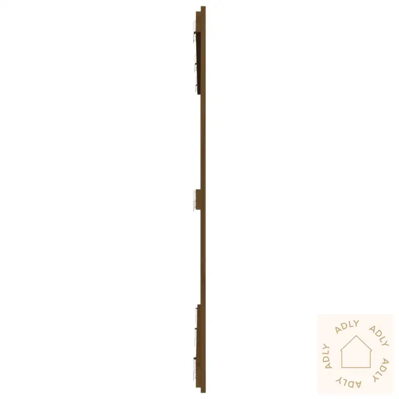 Veggmontert Hodegavl Honningbrun 166X3X110 Cm Heltre Furu