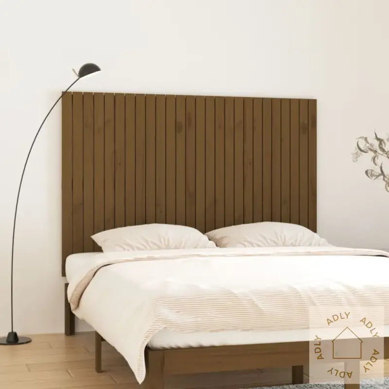 Veggmontert Hodegavl Honningbrun 166X3X110 Cm Heltre Furu