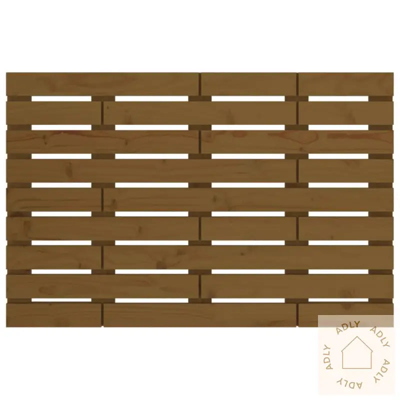 Veggmontert Hodegavl Honningbrun 96X3X63 Cm Heltre Furu