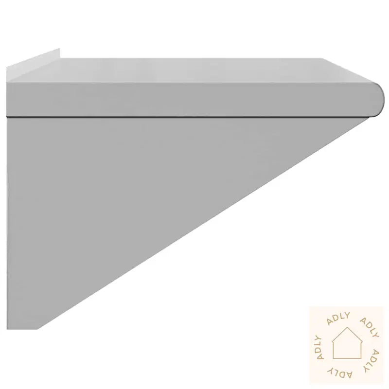 Vegghylle 75X45X31 Cm Sølv Rustfritt Stål
