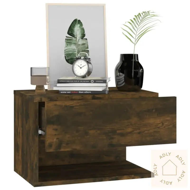 Veggmontert Nattbord Sonoma Oak