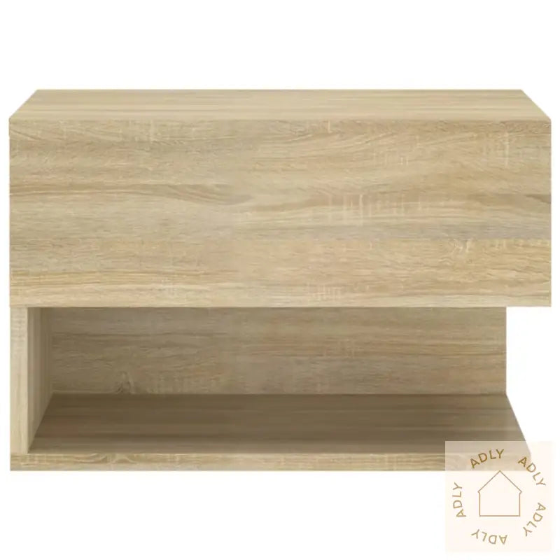 Veggmonterte Nattbord 2 Stk Sonoma Oak