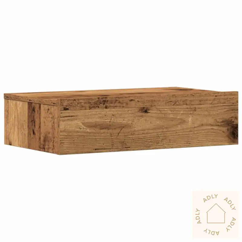 Nattbord Gammelt Tre 60X35 Cm Konstruert Tre