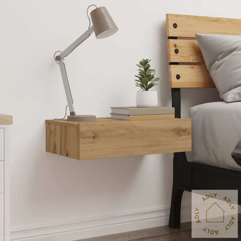 Nattbord Artisan Eik 60X35 Cm Konstruert Tre