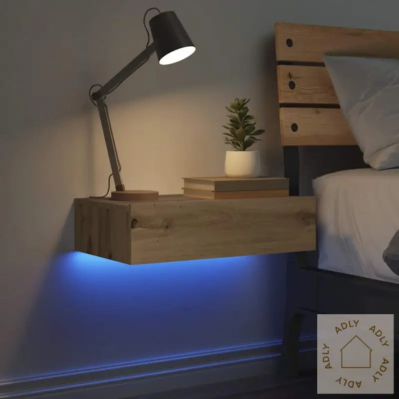 Nattbord Artisan Eik 60X35 Cm Konstruert Tre