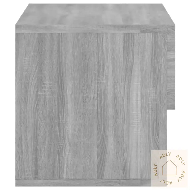 Veggmonterte Nattbord 2 Stk Grå Sonoma